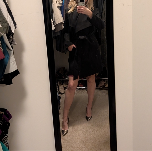 Lauren Ralph Lauren Elegant Black Women's Coat - Picture 4 of 10